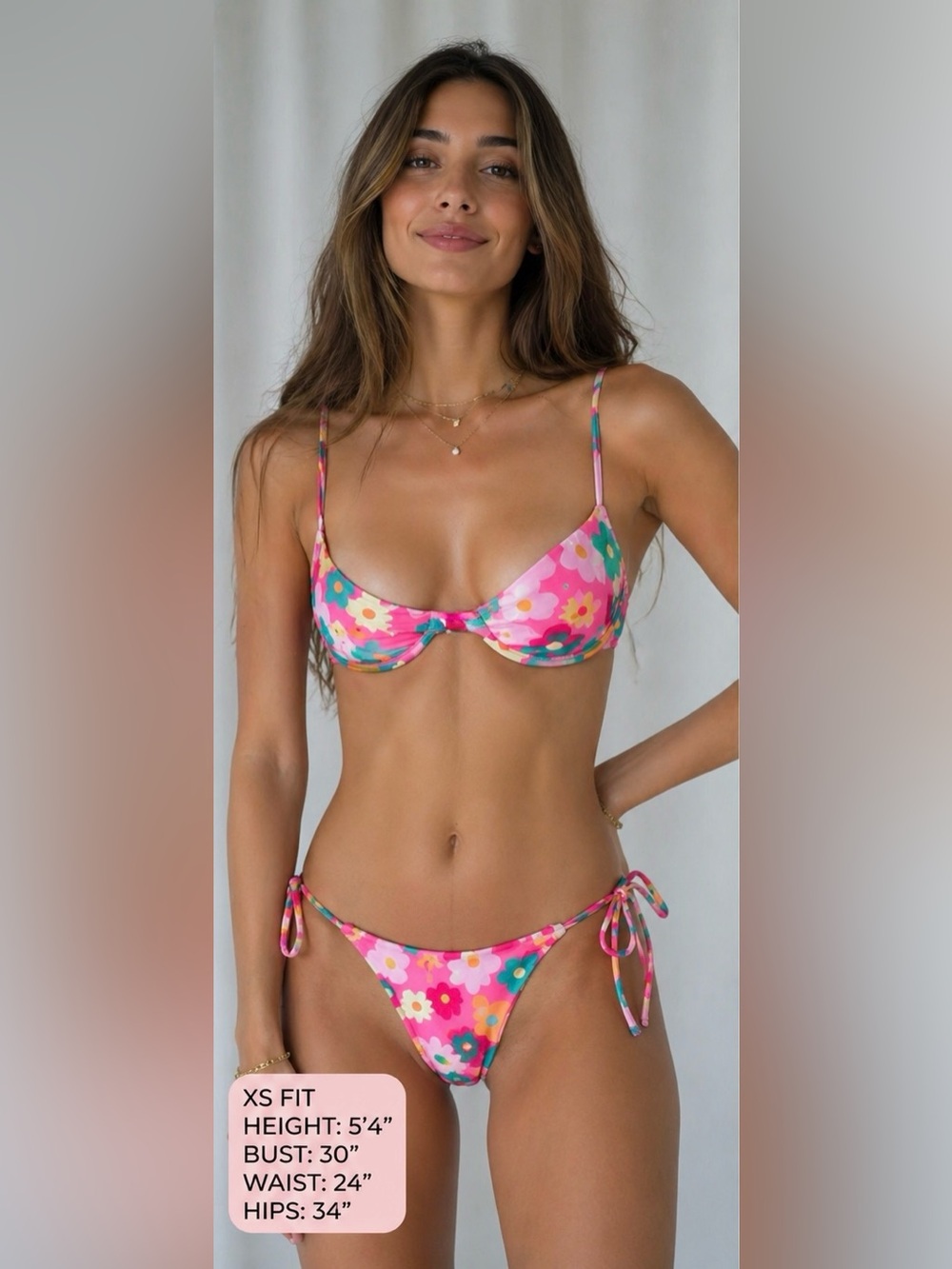 3 pcs bikini and coverup skirt